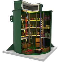 Пластиковый погреб