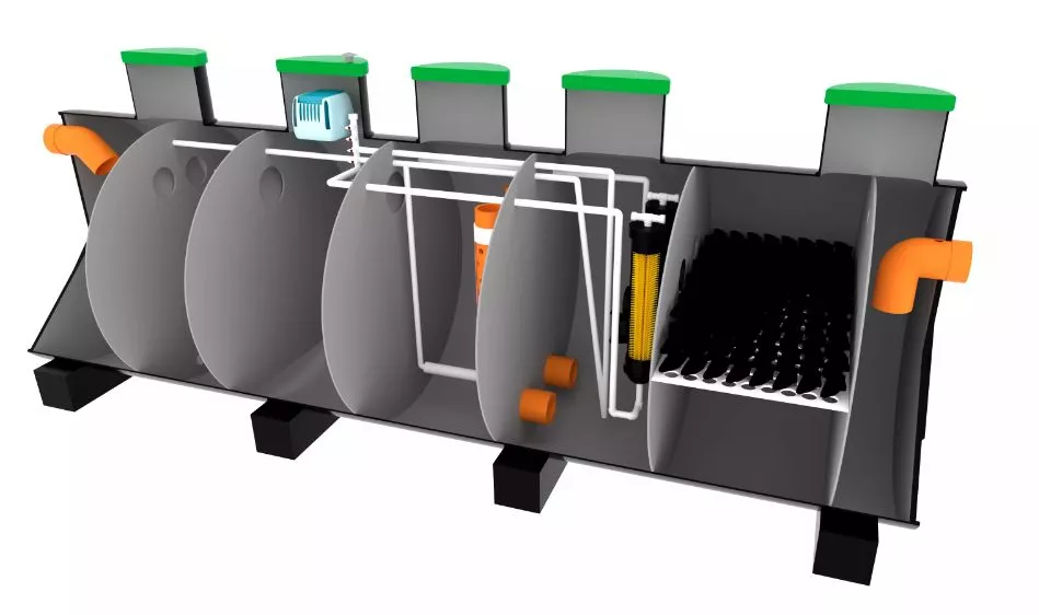 Септик для автомойки Алькор-10